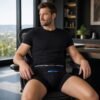 Men's ice pack boxer briefs with custom cooling pouch for underwear brands